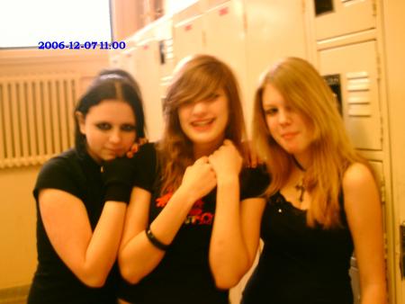 Valérie, Carolane et Joanie